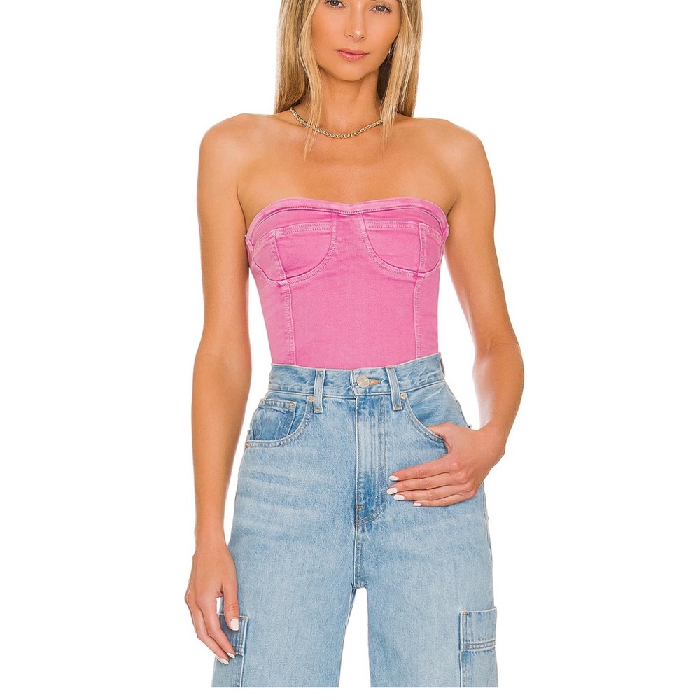 Pink bodysuit